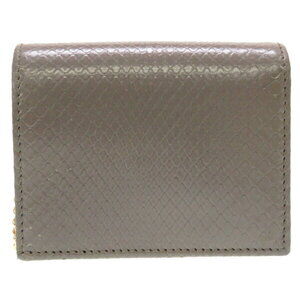 Gucci Zumi python grey bifold wallet